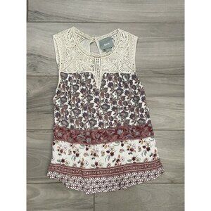 Maeve Anthropologie Tank Women's Size XS Round Neck Top